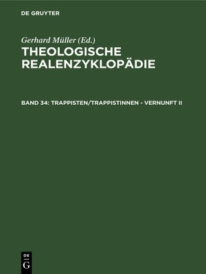 cover image of Trappisten/Trappistinnen--Vernunft II